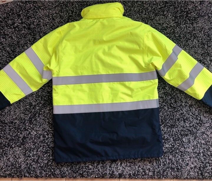 NEU Sioen Delano 9485N3EF5 Multinorm Warnschutz-Regenblouson in Solingen