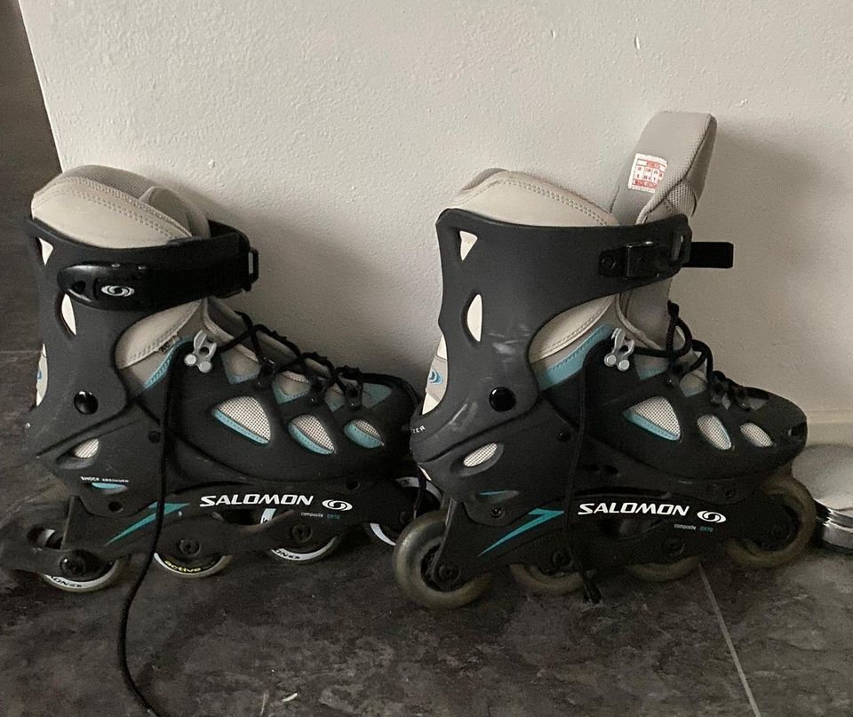 SALOMON Inliner Gr. 39 zu verkaufen - Farbe schwarz in Hirschaid