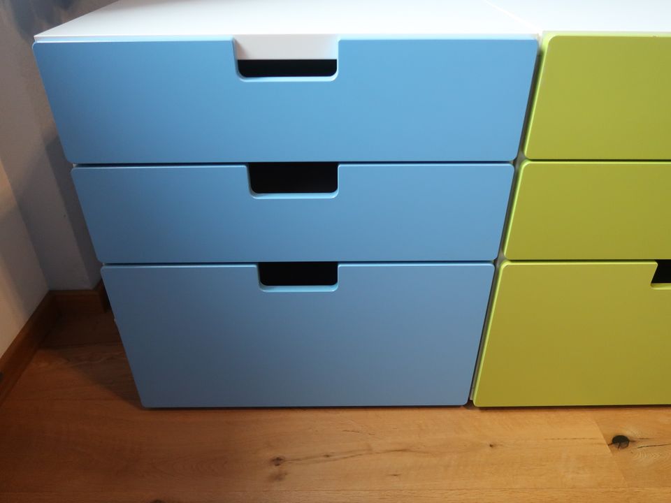 Ikea Stuva Kommode 3 Schubladen blau = 20 Euro grün = 10 Euro in Kaiserslautern