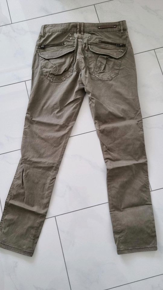 Mos Mosh Jeans, Khaki, Gr. 27 in Bad Zwischenahn