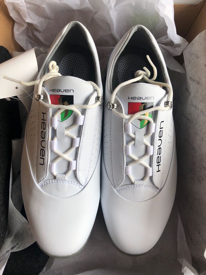 Golfschuhe Damen Herren Heaven 39-47 Leder Stollen NEU  Sport in Gutenacker