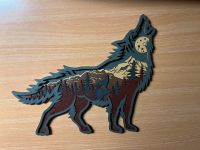 Lasercut 3D Bild „Wolf“ ca. 26 x 21 cm top Deko/Geschenk Niedersachsen - Ostrhauderfehn Vorschau