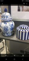 Ingwer Jar Keramik Porzellan Vase mit Deckel neu blau weiss china Stuttgart - Sillenbuch Vorschau