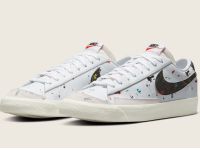 NIKE Blazer US 10,5 UK 9,5 EUR 44,5 Weiß Schwarz Paint Splatter Niedersachsen - Schortens Vorschau