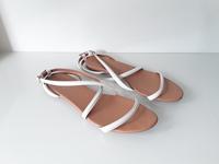 H&M Sandalen Riemchensandalen weiß Gr. 41 Nürnberg (Mittelfr) - Oststadt Vorschau