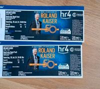 2 x Roland Kaiser Tickets Karten Haupttribüne  Frankfurt Bayern - Schöllkrippen Vorschau