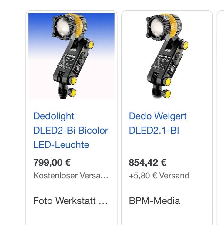 Dedo light DLED2-BI Series 2 in Handorf