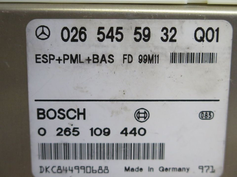 Mercedes-Benz W210 E430 4-Matic ESP Steuergerät A0265455932 in Dresden