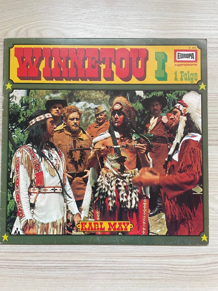 LP Hörspiel Winnetou 1 in München