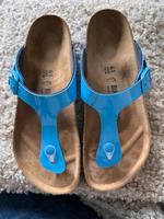 Neuwertige Birkenstock Gizeh 41 Lackleder Pantolette Zehentrenner Kreis Ostholstein - Bad Schwartau Vorschau