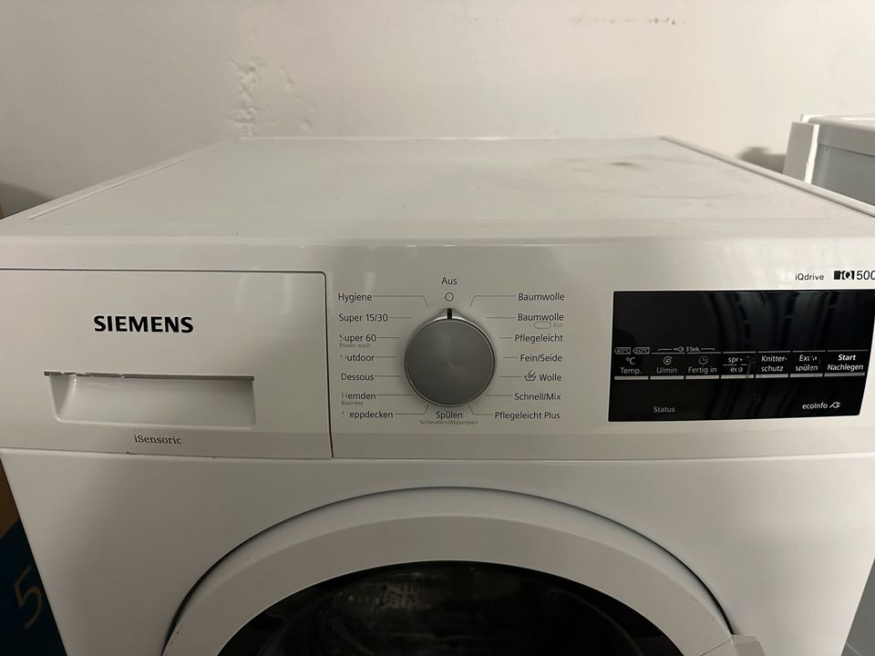 Siemens Waschmaschine iQ500 WM14T420 in Frankfurt am Main