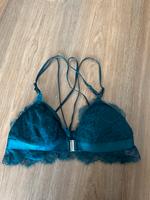 Bustier Spitze Satin Band Gekreuzte Träger Hunkemüller Grün Blau Berlin - Tempelhof Vorschau