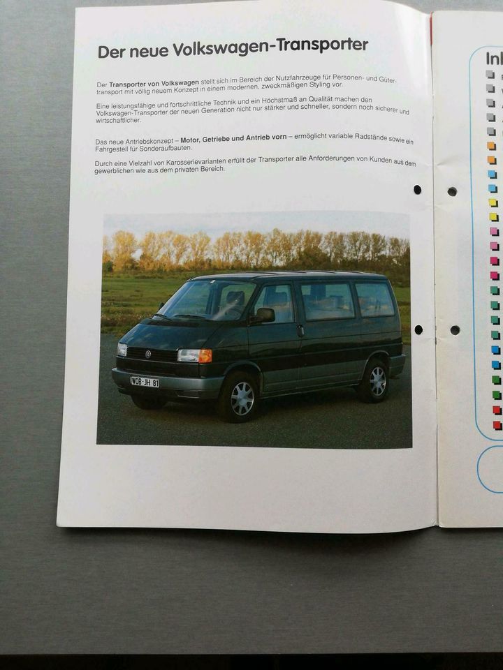 VW Volkswagen Transporter Caravelle Selbststudienprogramm in Adelschlag