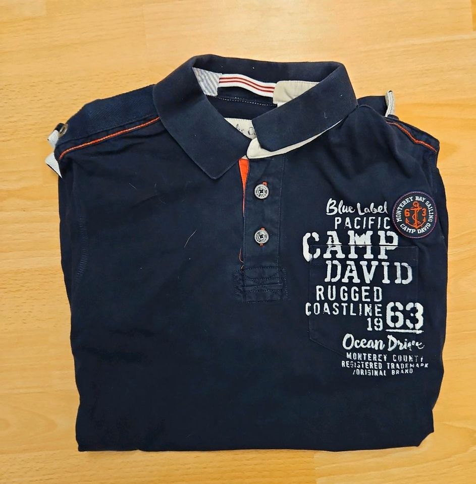 6 T-Shirt Poloshirts von Camp David  Größe M in Bergkamen