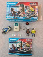 Playmobil City Action 70572 Polizei-Motorrad Bankräuber+vollständ Schleswig-Holstein - Eckernförde Vorschau