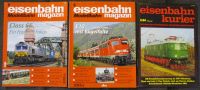 3 ZEITSCHRIFTEN EISENBAHN KURIER + EISENBAHN MODELLBAHN MAGAZIN Thüringen - Gera Vorschau