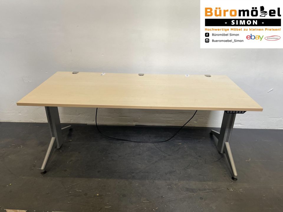 ❗️50x Top elektrisch Höhenverstellbare Schreibtische König Neurath Ahorn/ Variationen/ Komplettset/ Büroeinrichtung/ Sideboards/ Rollcontainer/ Aktenschrank/ Cheftisch/ Stehtisch/ Büroconainer/ Büro in Linden