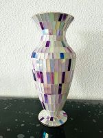 Blumen Vase Deko lila Mosaik Steine Bayern - Ingolstadt Vorschau