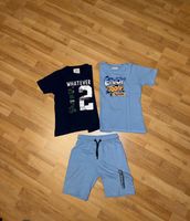 2 T-Shirts, kurze Hose, Staccato, STC, Short, Shirt, 128/134 Hessen - Ebsdorfergrund Vorschau