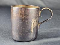 WMF 1930er/1940er versilberter Kinderbecher 30er 40er Taufbecher Mühlhausen - Hofen Vorschau