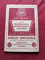 altes Werbeprospekt Getränke Kreuz Drogerie Hannover Hessen - Braunfels Vorschau