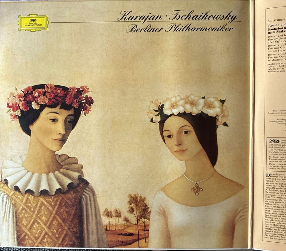 Vinyl LP Karajan Tschaikowski Romeo und Julia Nussknacker Suite in Nordhausen