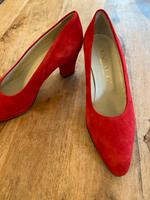 NEU Pumps rot made in italy Pumps LINEA BIG Leder Pumps 39 Frankfurt am Main - Sachsenhausen Vorschau
