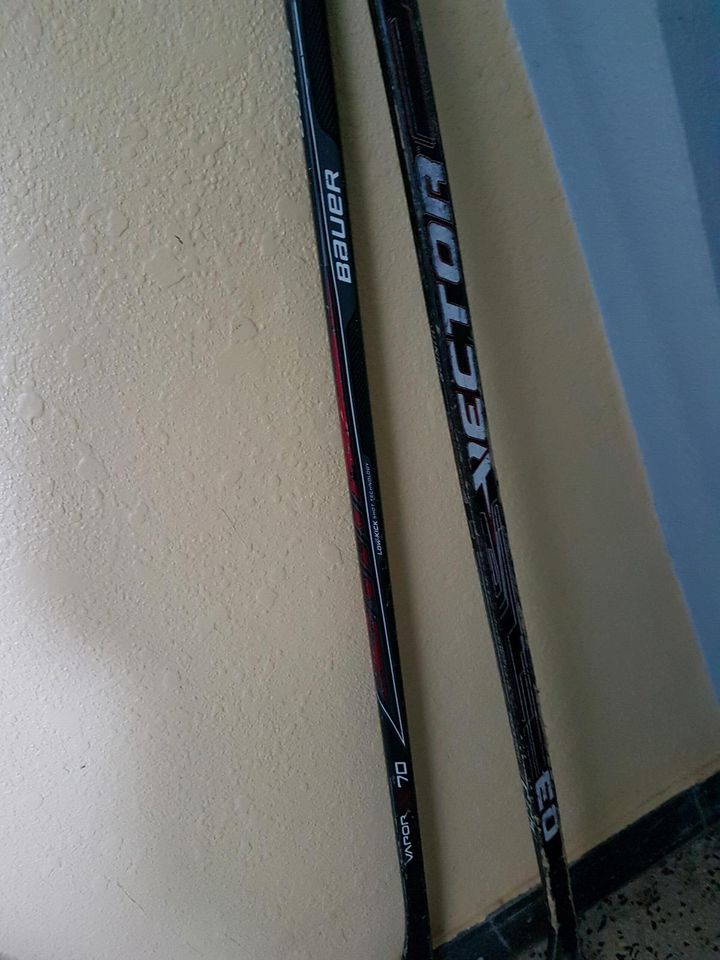 Verschiedene Eishockey Schläger Inlinehockey Bauer CCM in Nürnberg (Mittelfr)