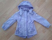 Jacke Mädchen Gr 116 lila Kapuze Sachsen-Anhalt - Gröbzig Vorschau