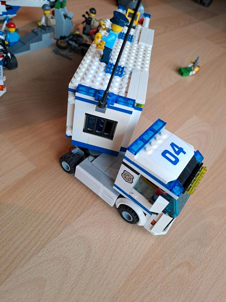 Lego Polizei Konvolut, Hubschrauber, LKW in Frontenhausen