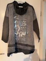 Shirt grau oversize aus Italien Bayern - Lappersdorf Vorschau
