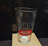 Coca Cola - Glas - 1 x Glas "Drive Thru Dinner" - Vintage RAR Hessen - Roßdorf Vorschau