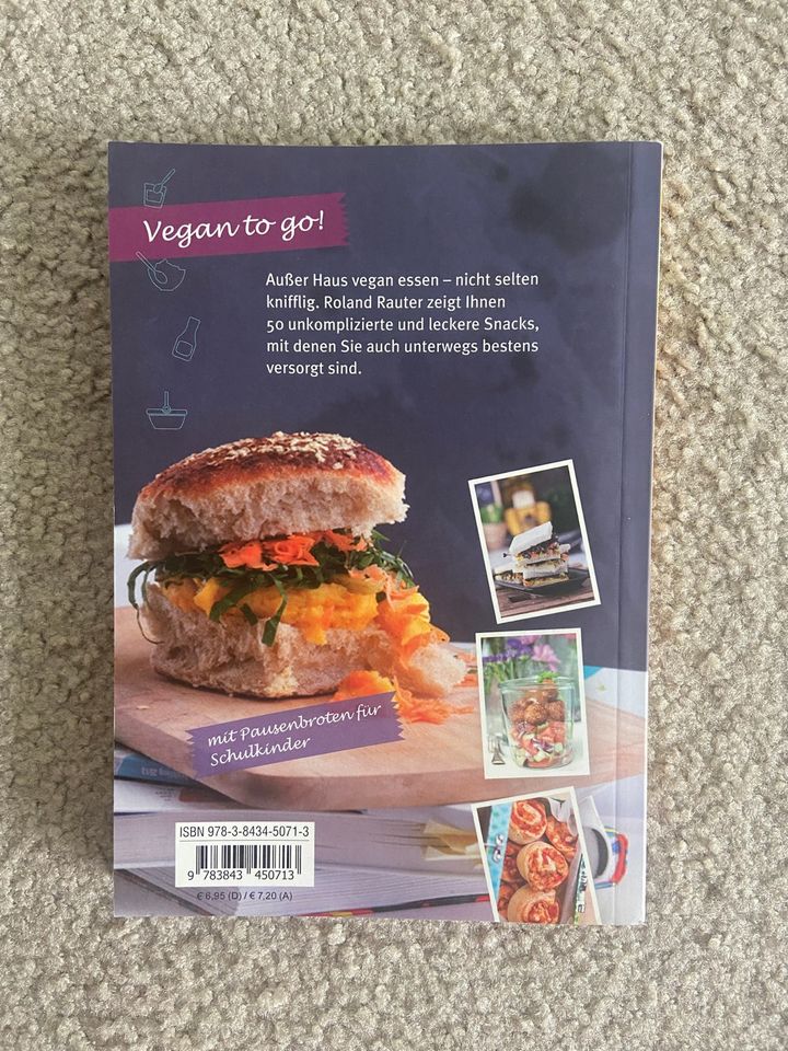 Vegan PausenSnacks Kochbuch Snacks Food to go Lunch in Dresden