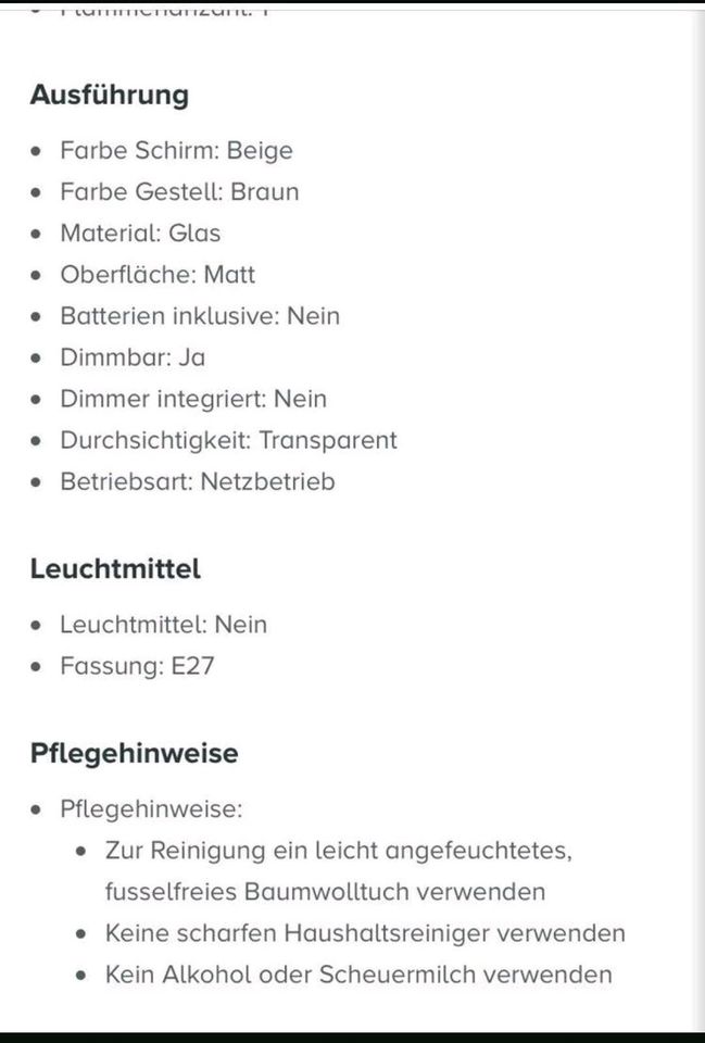 Große Deckenlampe (D40cm), Pendellampe von Lam. (Abholung) in Köln