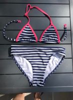 Bikini Kinder Mädchen TCM 122 128 Blau Weiß Streifen gestreift Niedersachsen - Braunschweig Vorschau