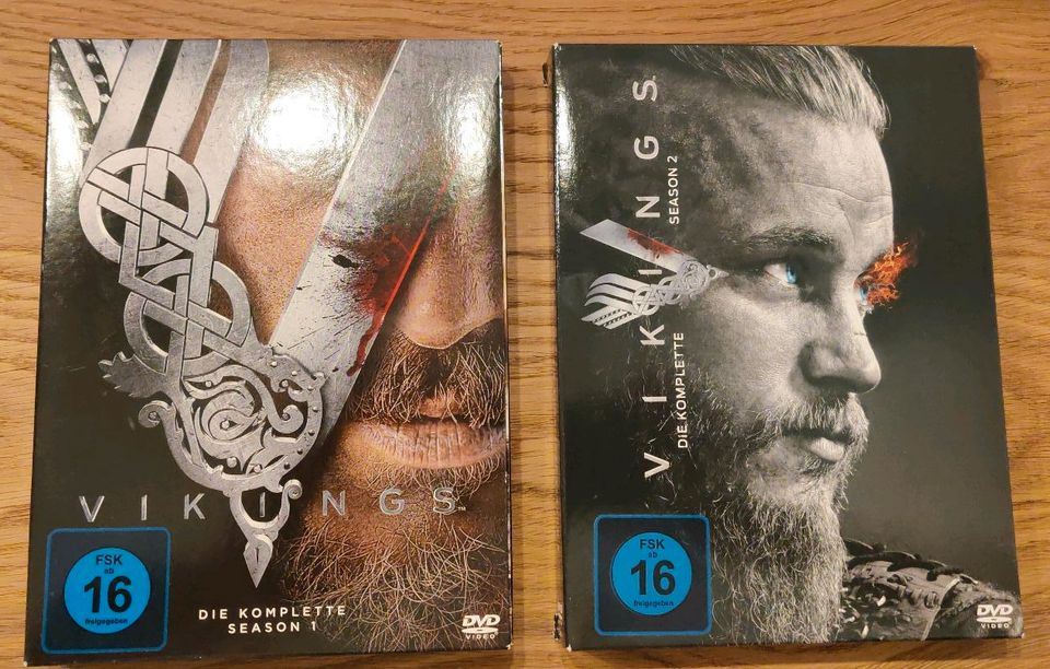 Vikings Season 1&2 in Rot an der Rot