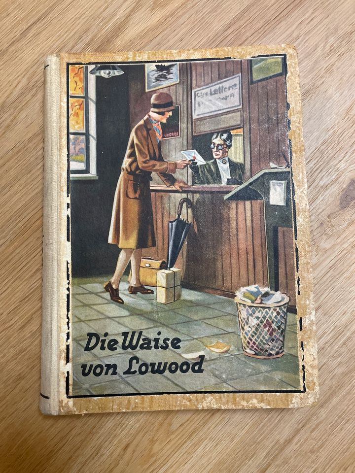 Die Waise von Lowood, Buch von 1930 in altdeutscher Schrift in Hannover