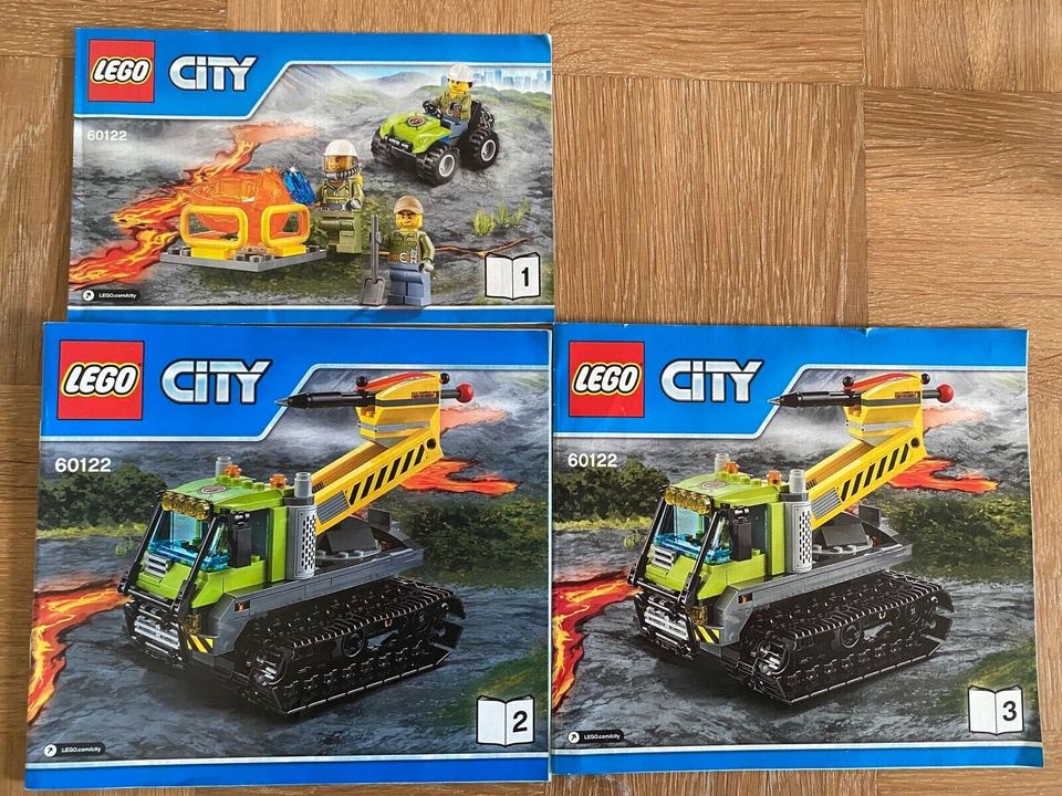 Lego City 60122 Vulkan Raupe - vollständig in Bremen