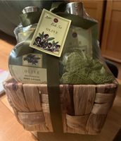 Geschenkset Bath Set Olive im Seegraskörbchen ACCENTRA NEU OVP Thüringen - Sollstedt (Wipper) Vorschau