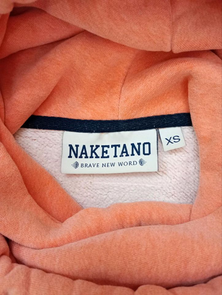 Naketano Sweatshirt orange XS in Gelnhausen