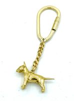 Bullterrier in 14 crt. 585/- Gelbgold massiv Neu Hessen - Ranstadt Vorschau