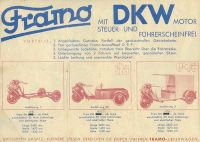 Suche DKW Framo TV 300 Dreirad LT 200 Oldtimer Vorkrieg Sachsen - Zschopau Vorschau