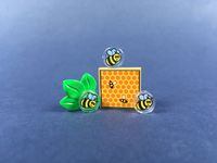 Lego® Bienenwabe 3x Bienen Wabe Imker Pflanze Blatt NEU! Tier Thüringen - Sonneberg Vorschau