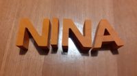 Holzbuchstaben 10 cm - NINA orange Niedersachsen - Uelsen Vorschau