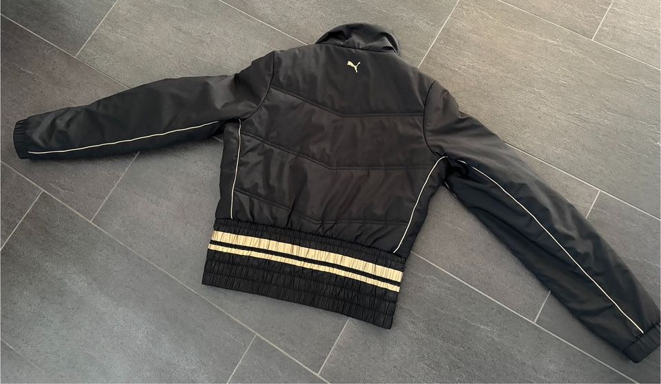 Puma jacke cheap schwarz gold