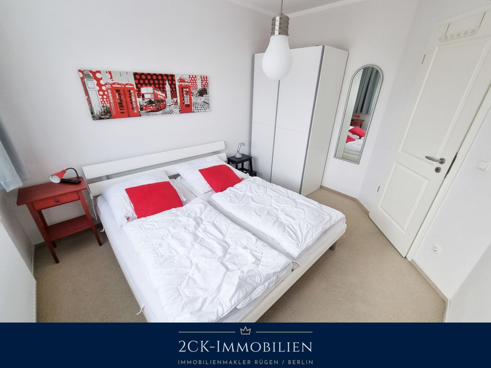 Exklusive 3 Zimmer Eigentumswohnung nahe Seebrücke und Wilhelmstraße im Ostseebad Sellin! Süd-Balkon! in Sellin