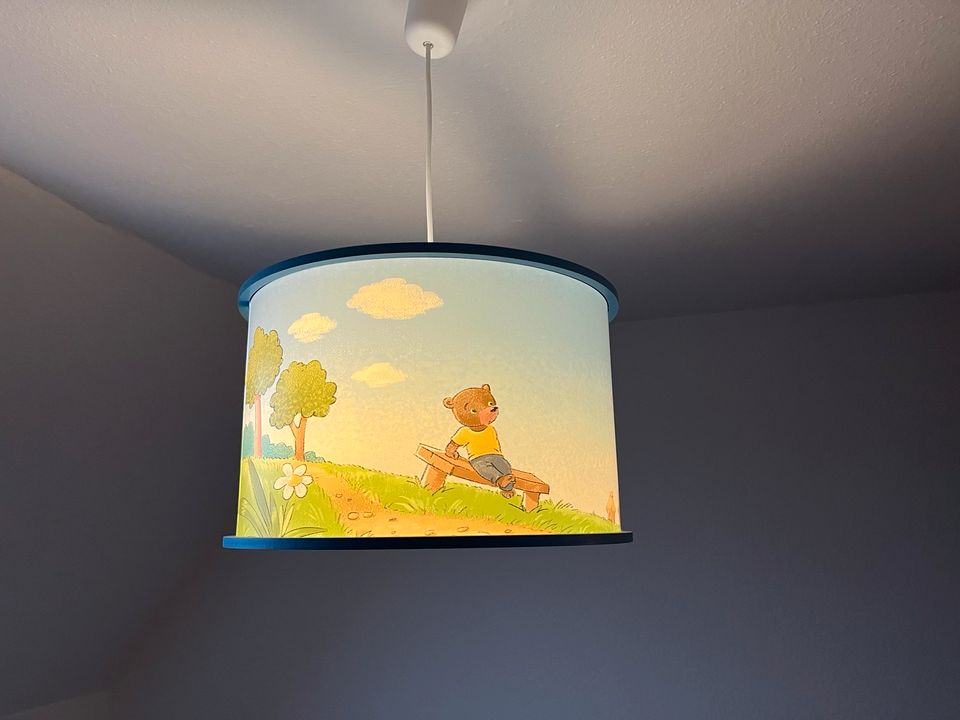 Lampe Deckenleuchte Kinderzimmer Jungs Junge Bär in Schortens