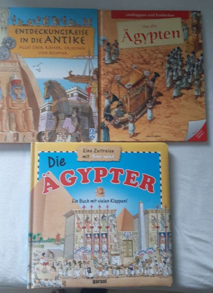 Kinderbücher u. a. Ägypten, Körper, Nikolaus in Saaldorf-Surheim