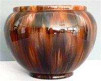 Jugendstil Cachepot Massier Vallauris Keramik Übertopf Vase 1900 Rheinland-Pfalz - Nierstein Vorschau