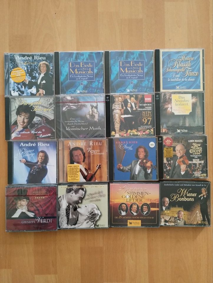 Klassische Musik CD Sammlung Oper Operette Symphonien André Rieu in Tuttlingen